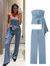 Women's 2 Piece Pants Set