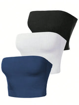 Y2K Solid Crop Tank