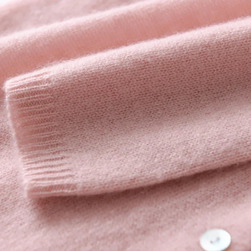 Women's Elegant Button Knit Cardigan