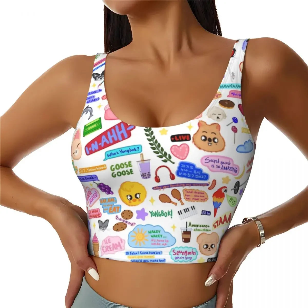 Sparkling Rhinestone Backless Camisole Tank