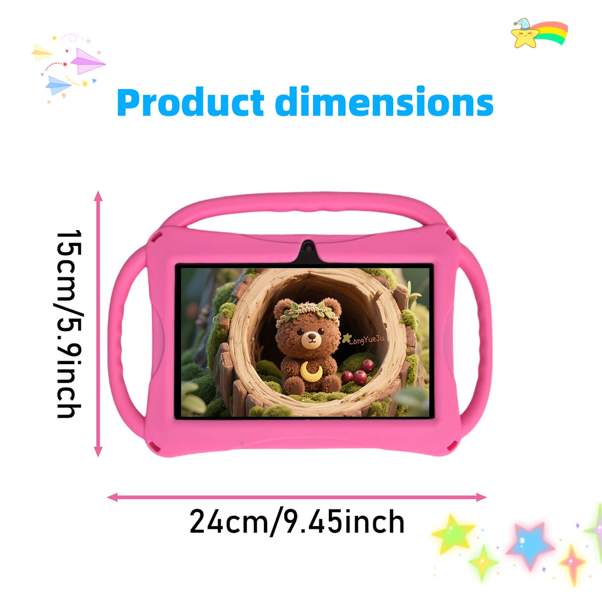 Kids 7-Inch Android Tablet with Parental Control