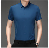 Men Stretch Short Sleeve Shirt