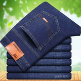 Men’s Classic Black Biker Jeans