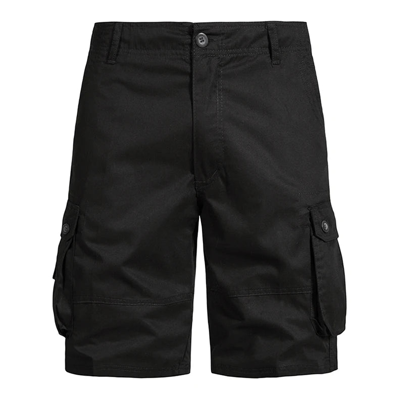 Men Multi-Pocket Cargo Shorts