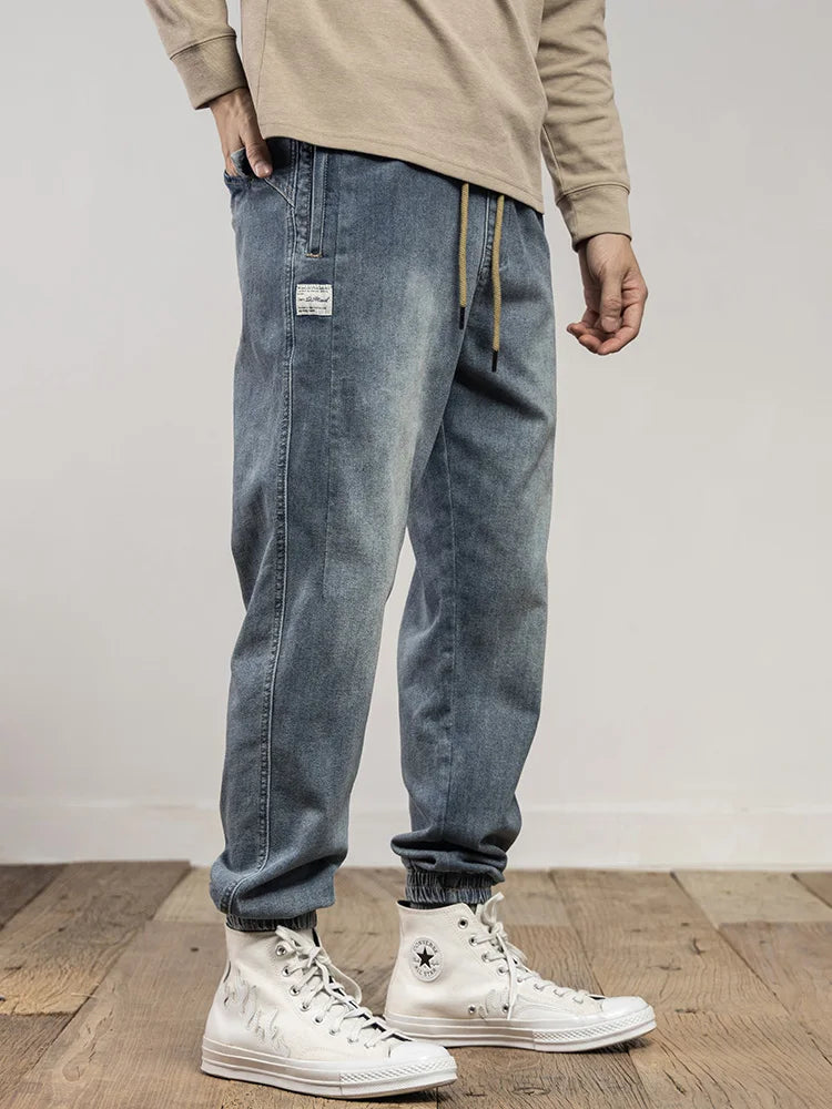 Men’s Classic Washed Blue Jeans