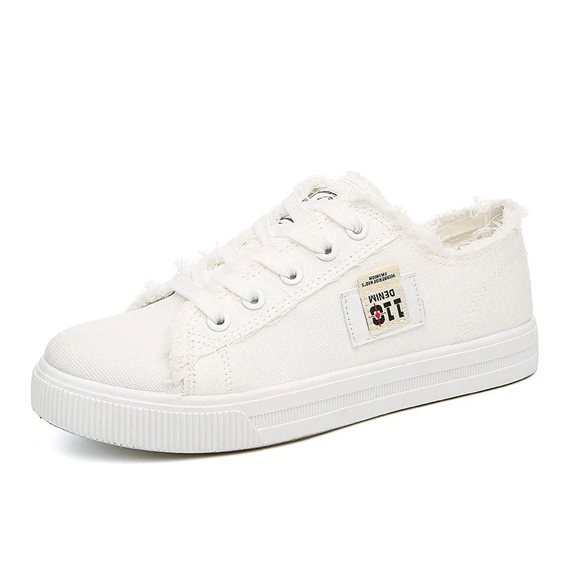 Women Canvas Shoes Lightweight Flat Sneakers