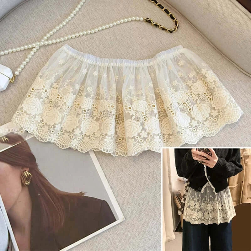 Women Satin High Waist Midi Skirt