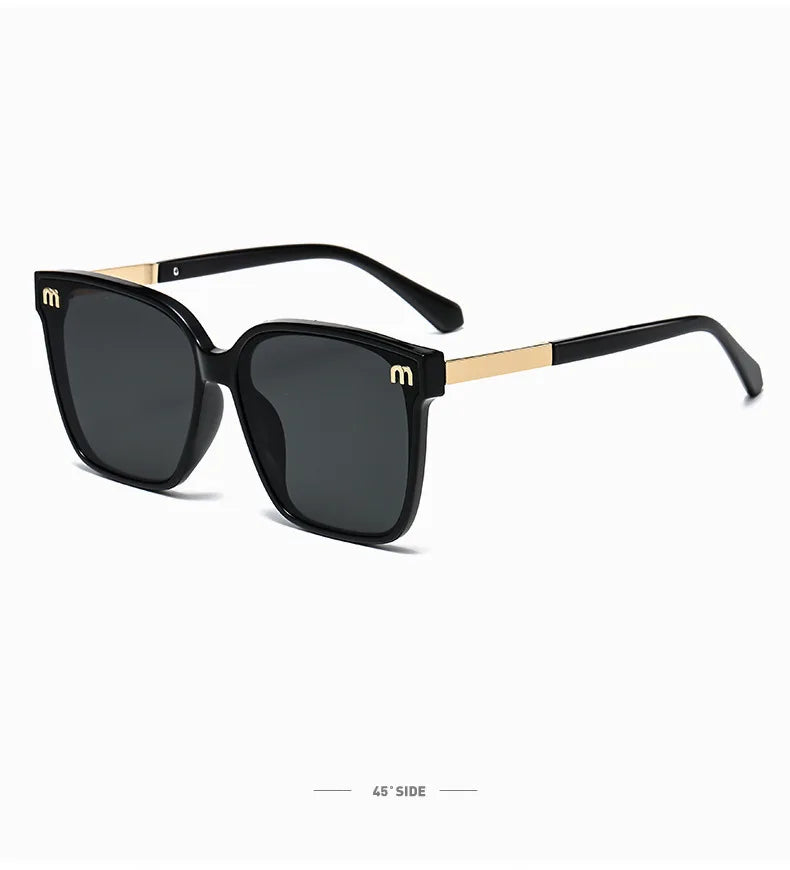 Luxury Square Mirror Sunglasses