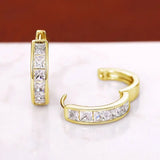 CZ Hoop Earrings