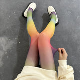 Women Floral Fishnet Socks