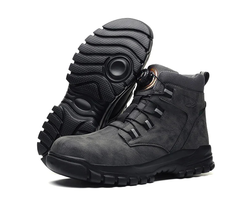 Men Waterproof Safety Work Boots