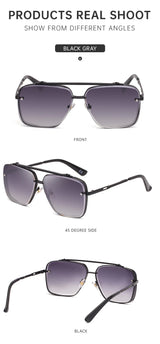Oversized Square Sunglasses