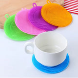 Silicone Scouring Pad Brush