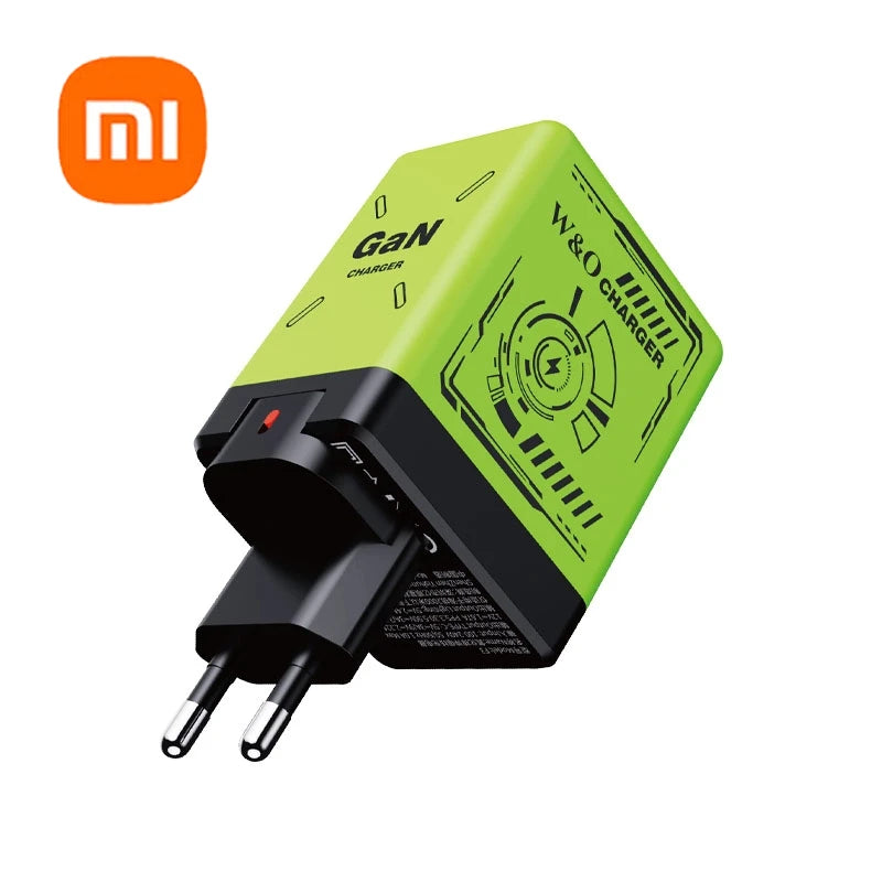 120W Fast Charger with Type-C & Lightning Cable