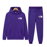 Unisex Printed Hooded Tracksuit