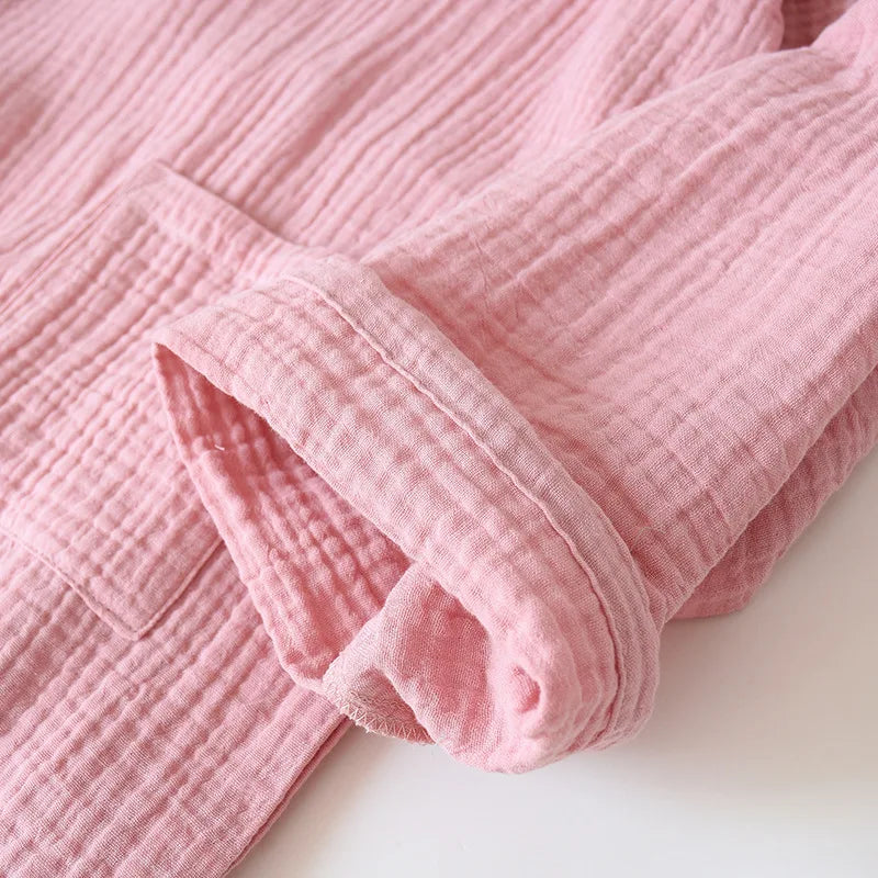 Women Cotton Japanese Kimono Pajama