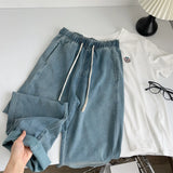 Women Silk Washed Wide Leg Jeans