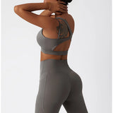 Women Oblique Shoulder Sports Bra