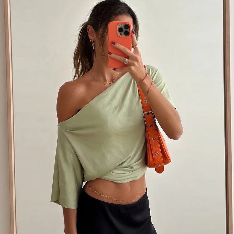 Women's One Shoulder Top