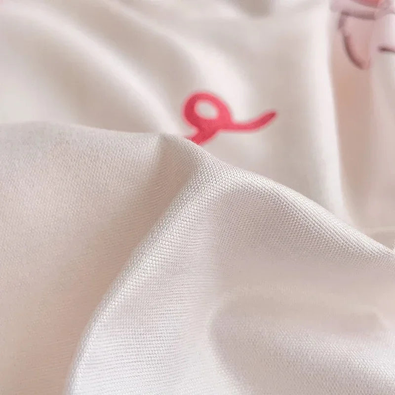 Cartoon Bunny Bedding Set