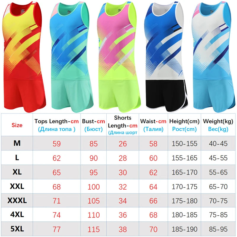 Men's Plus Size Quick Dry Tracksuit – Running Set