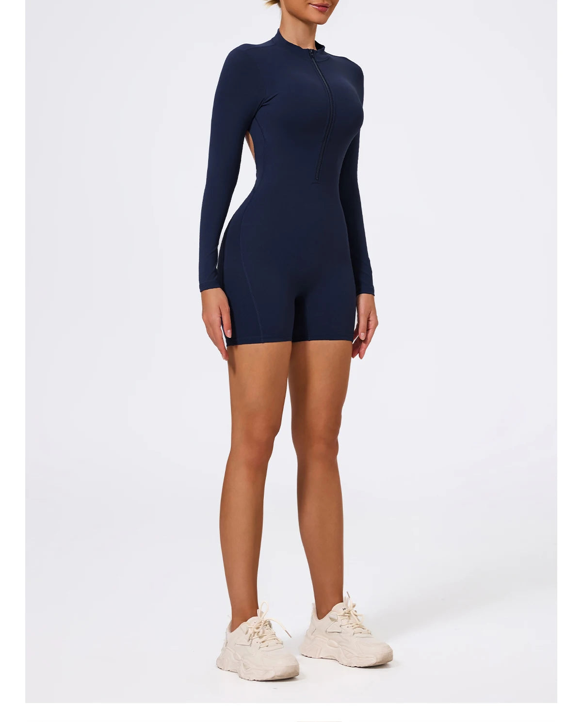 SculptZip Activewear Jumpsuit