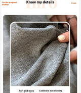 Wide-Leg Low-Waist Maternity Pants