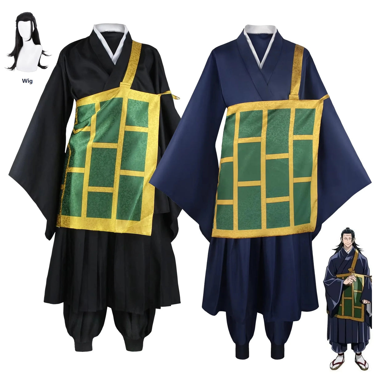 Geto Suguru Kimono Anime Cosplay Outfit
