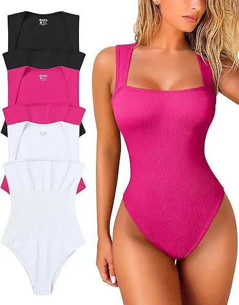 Women's Strapless Backless Bodysuit – Summer Slim Skinny Playsuit Top