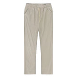 Men’s Solid Linen Trousers
