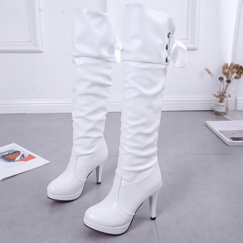 Classic Leather Riding Boots