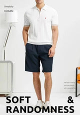 Executive Zip Knit Polo