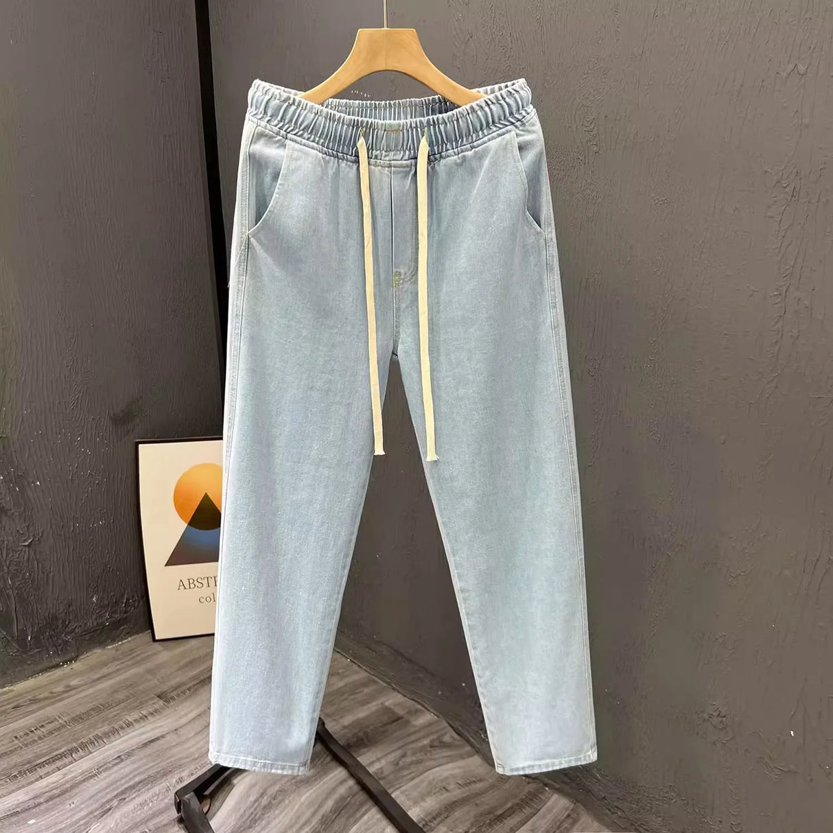 Men’s Vintage Loose Straight Jeans