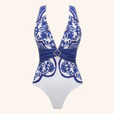 Vintage Print One Piece