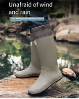 Men’s High-Top Waterproof Rain Boots