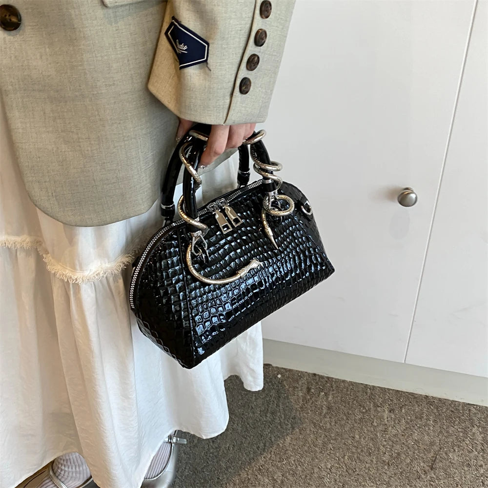 Crocodile Shell Handbag