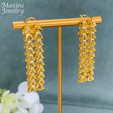 18K Gold Plated Bridal Jewelry Set