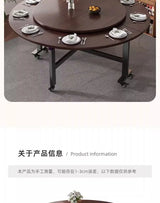 Foldable Round Dining Table