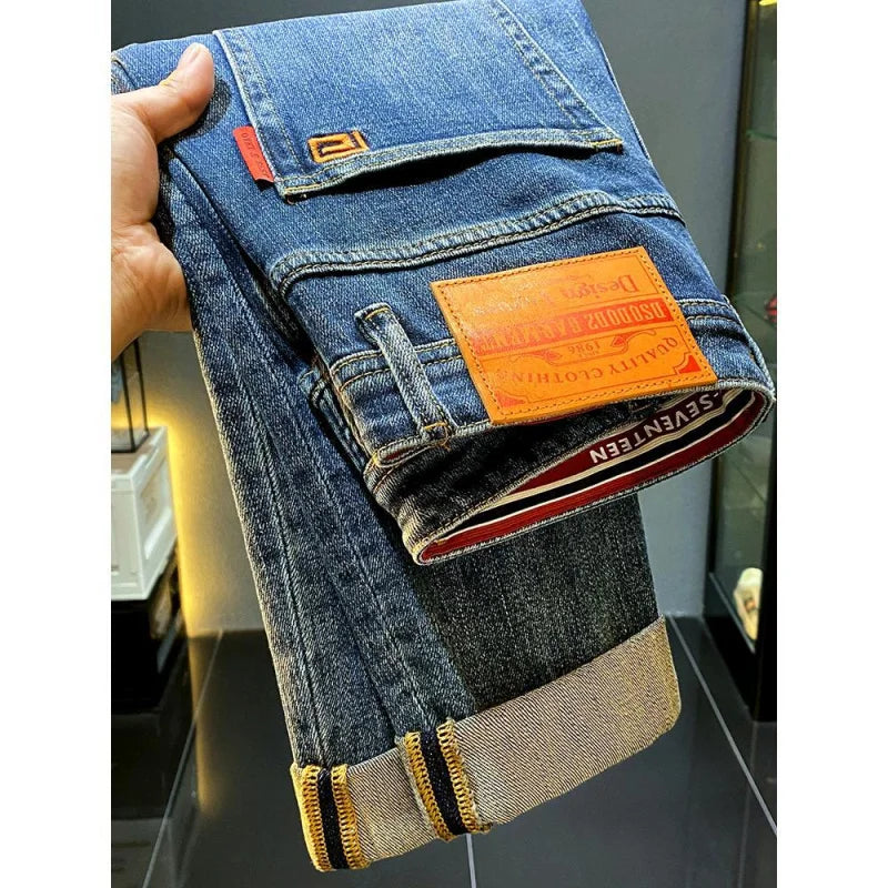 Men’s High-End Slim Denim Jeans