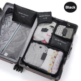 6-Piece Travel Clothes Organizer Set – Packing Cubes