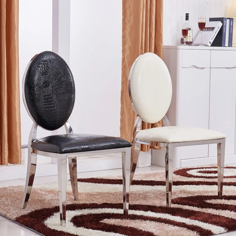Rotating Metal Dining Table