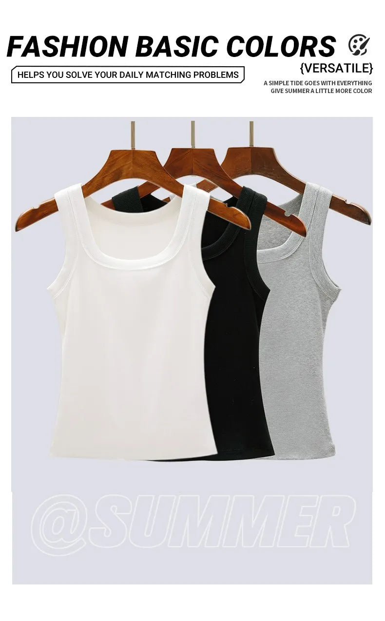 Knitted Sexy Summer Camisole Tank Top