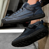 Men Handmade Leather Moccasin Loafers