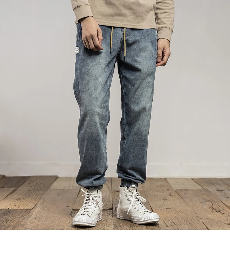 Men’s Classic Washed Blue Jeans