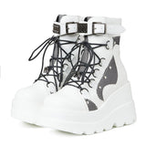 Gothic Platform Combat Boots