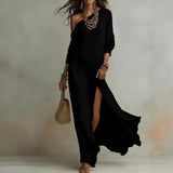 Women's Long Sleeve Knit Dress