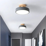 Nordic Wooden Ceiling Lamp