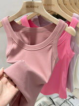Basic Ribbed Tank Top