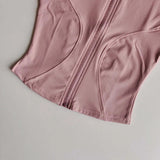 Women Quick Dry Zipper Sports Jacket