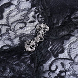 Gothic Black Sheer Bolero Shrug Jacket